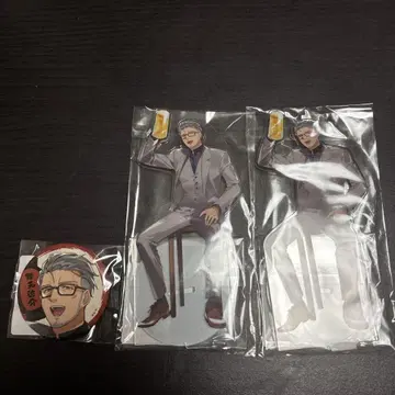 니지산지 퇴근 후 한 잔 마이모토 케이스케 아크릴 스탠드 캔뱃지