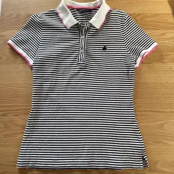 브룩스브라더스 Brooks Brothers 피케 셔츠 반팔 보더