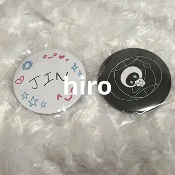 BTS JIN RUNSEOKJIN 캡슐 토이 캔뱃지