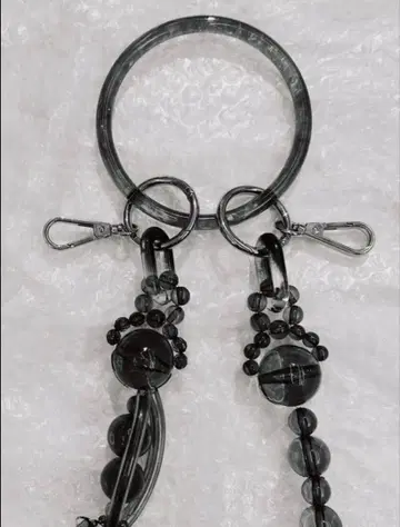 SATOKO OISHI Clear Strap 스트랩 클리어 블랙