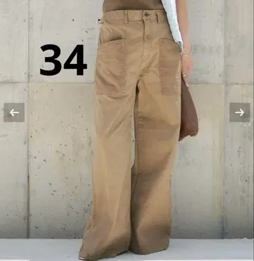새상품 Deuxieme Classe [존불] WORK PANTS 34