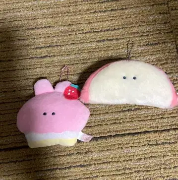 봉제 인형 세트 케이크 모양과 하프문 모양