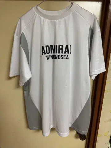 Admiral WIND AND SEA 티셔츠 화이트/그레이 XL