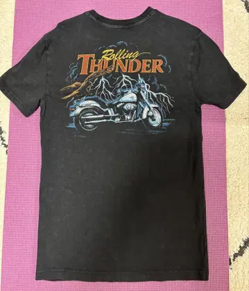 HARLEY-DAVIDSON 라이트닝 볼트 포켓 티셔츠 이글