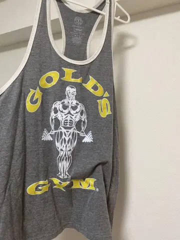 GOLD'S GYM 탱크탑 L 사이즈 그레이