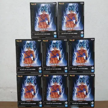 드래곤볼 BLOOD OF SAIYANS 손오공 피규어 8상자