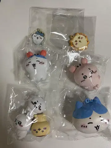 치이카와 굿즈 세트 하치와레 카니짱 시사 모몽가 밤만주