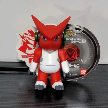 디지몬 크로스워즈 샤우트몬 소프트 비닐 디지메모리