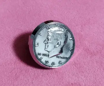 1964년 케네디 하프 달러 넥타이핀