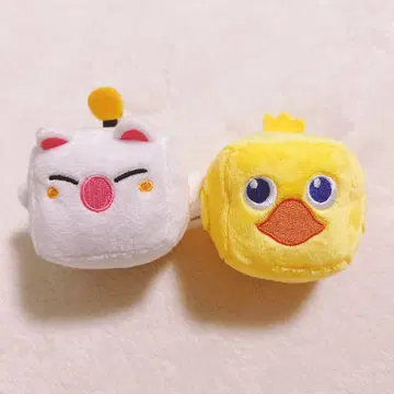 파이널 판타지 큐브 봉제 인형 S 사이즈 초코보 모그리