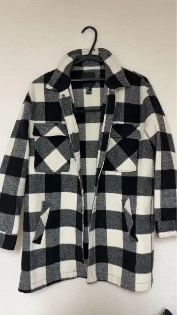 FOREVER 21 체크 무늬 플란넬 셔츠