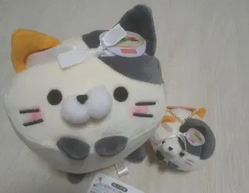 모치후와 코로코로 냥코 지역 봉제 인형 라멘냥코 후쿠오카 마스코트