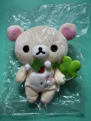 리락쿠마 코리락쿠마 모아서 봉제 인형 클로버 무당벌레