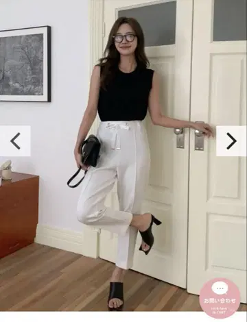 벌스데이 바쉬 casey pants 캐시 팬츠 화이트