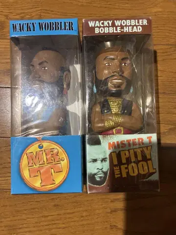 FUNKO wacky wobbler 보빙헤드 MR. T 2세트