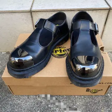 [초희귀] Dr. Martens GRAB 메탈 토 샌들형 신발
