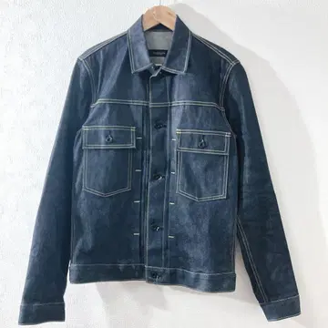새상품급 OVERDESIGN 데님 자켓 남성용 M 구제 의류
