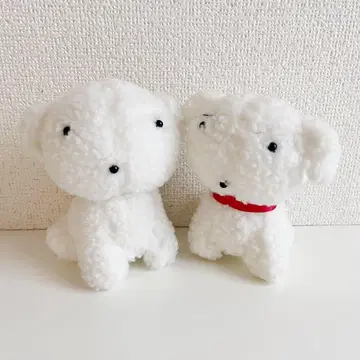 크레용 신짱 시로 봉제 인형 세트 레트로