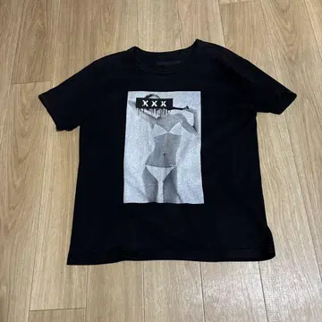 GOD SELECTION XXX XL 블랙 티셔츠