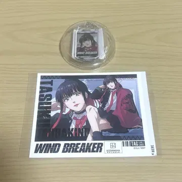 WIND BREAKER 자판기 아크릴 키링 스티커 츠바키노 유