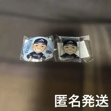일본 햄 니혼 파이터즈 가챠 캔뱃지 아크릴 스탠드 세이미야 코타로