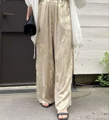 프린트 팬츠