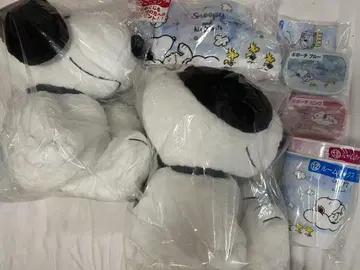 스누피 당첨 복권 봉제 인형 라스트 원