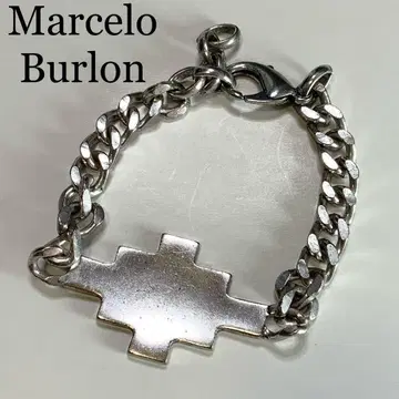 마르셀로 바론 팔찌 실버 Marcelo Burlon 크로스