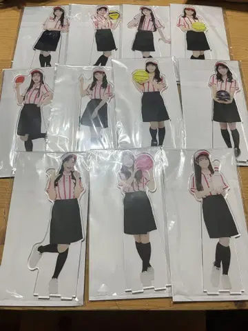 AKB48 라운드원 아크릴 스탠드 11종