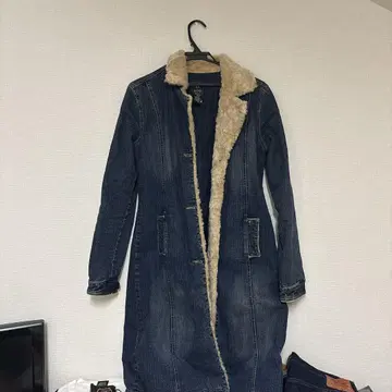 BUFFALO 데님 코트 롱 코트
