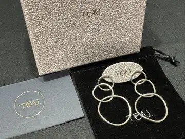 TEN. 텐 3연 반지 귀걸이