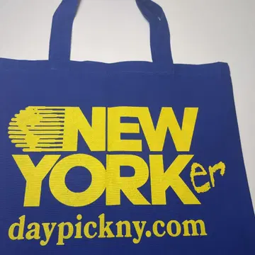 NEW YORKer 토트백 블루