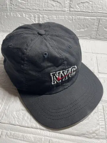 나이키 made in USA NYC 자수 블랙 캡 미국제