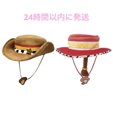 디즈니 우디 제시 팬 캡 2개 세트 토이스토리