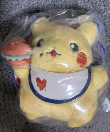 피카츄 봉제 인형 피카츄 다이너 햄버거