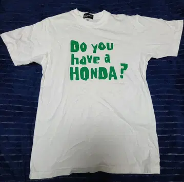 구제 의류, Honda T셔츠 M 사이즈 화이트