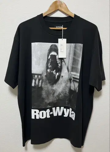 ROTTWEILER 로트와일러 DOG PHOTO TEE 셔츠 L