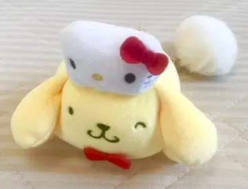 헬로키티 50주년 폼폼푸딩 키링 시마무라 아베일