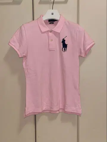 Polo Ralph Lauren 핑크 피케 셔츠 반팔 SP 사이즈
