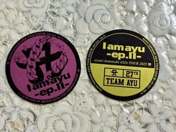 ayumi hamasaki ASIA TOUR 2025 스티커 2매