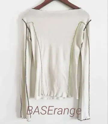 baserange 베이스 레인지 리브 멜로우 롱 T/S 사이즈