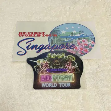 BE:FIRST World Tour 2025 홍콩 싱가포르 스티커