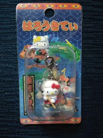 지역 키티 요시츠네 & 벤케이 레어 2004 지퍼 마스코트