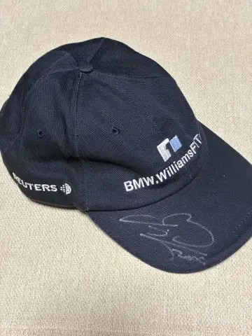 [젠슨 버튼 친필 사인] BMW 윌리엄스 F1 모자 캡