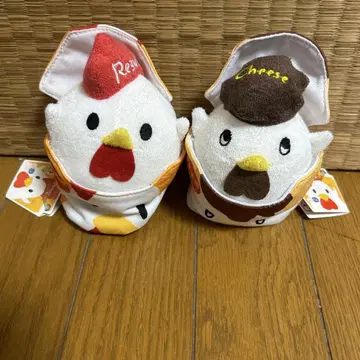 카라아게쿤 봉제 인형 키링 2개 세트