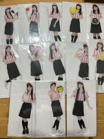 AKB48 라운드원 아크릴 스탠드 14종