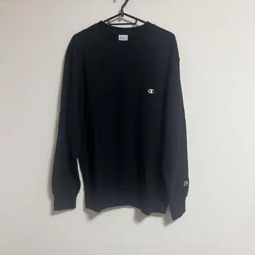 챔피온 맨투맨 블랙 XL