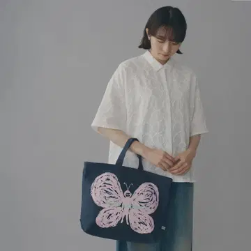 미나 페르호넨 깃털꽃 토트백
