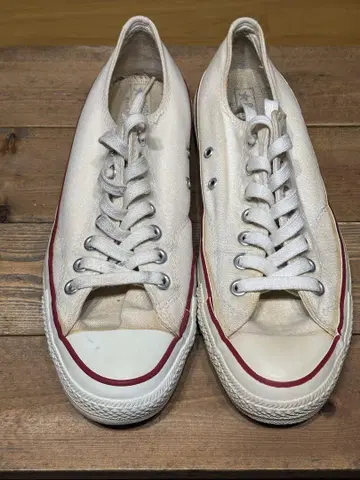 converse 80s all star 파랑 테두리 사이드 스티치 덧댐