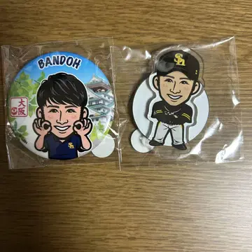 호크스 이타토 와카타카 가챠 오사카 한정판 아크릴 스탠드 캔뱃지